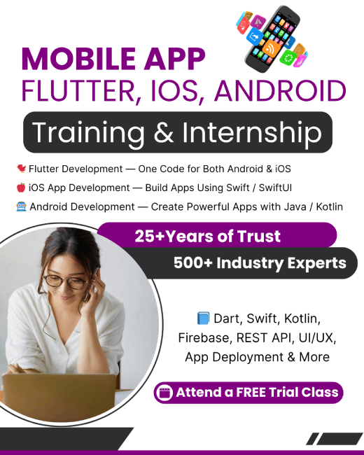 Flutter Training in Mumbaimysuru
